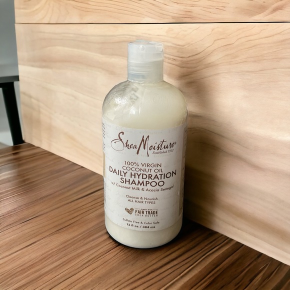 3 Shea Moisture 100% Virgin Coconut Oil Daily Hydration Shampoo NWT - Picture 4 of 4